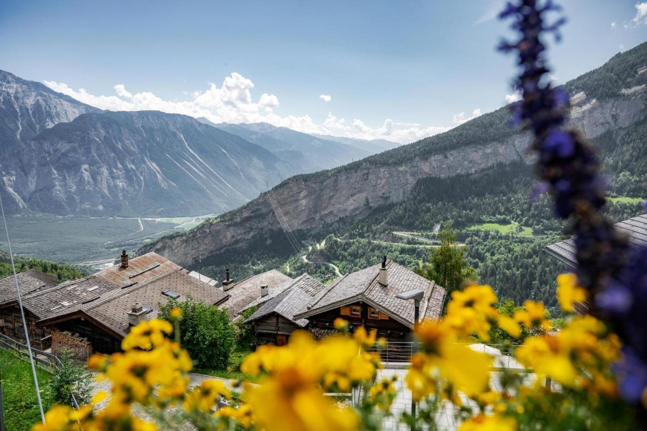 Thermal Hotels&Walliser Alpentherme Leukerbad Exterior foto