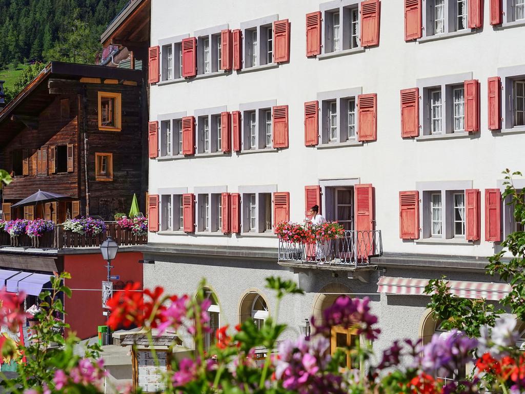 Thermal Hotels&Walliser Alpentherme Leukerbad Exterior foto